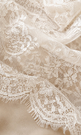 Lace bridal fabric