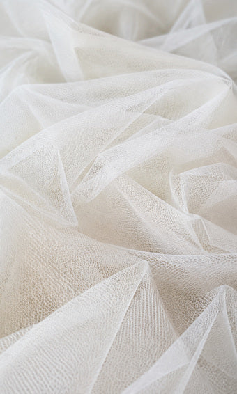 Tulle bridal fabric