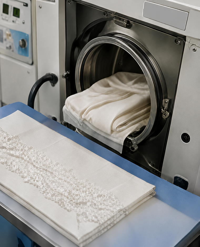Fabric shrinkage stability testing