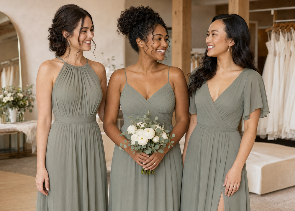 Curated  Bridesmaid Dresses Collection